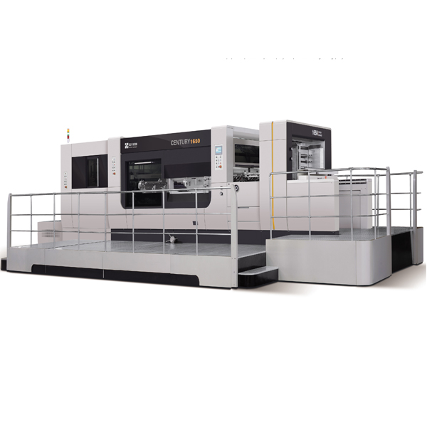 Automatic cleaning and die cutting machine